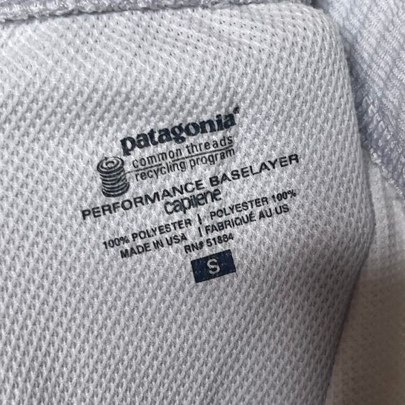 Patagonia Kids Capilene base layer pants sz S 8 - Picture 3 of 4